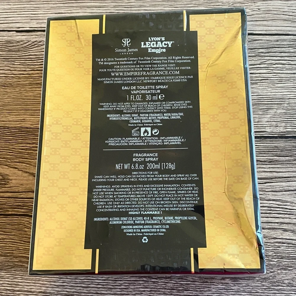 NIB Sealed Mens Fragrance Set